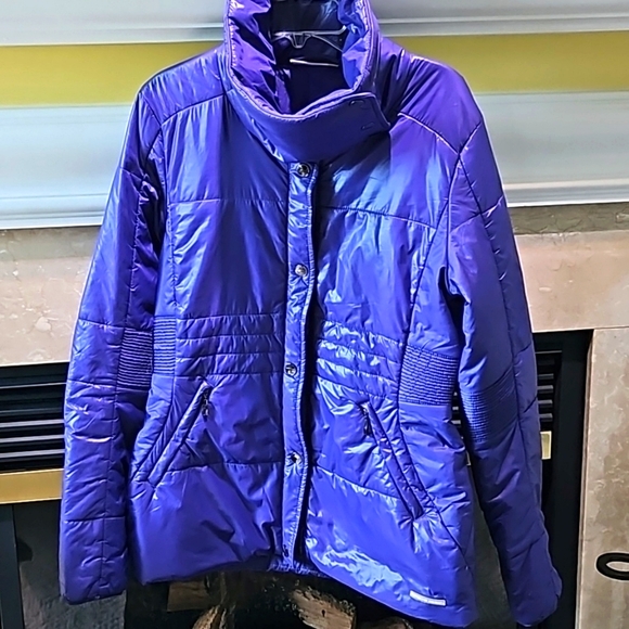 Adidas - Porsche Design- Purple Down Jacket Size 36 - Picture 1 of 9